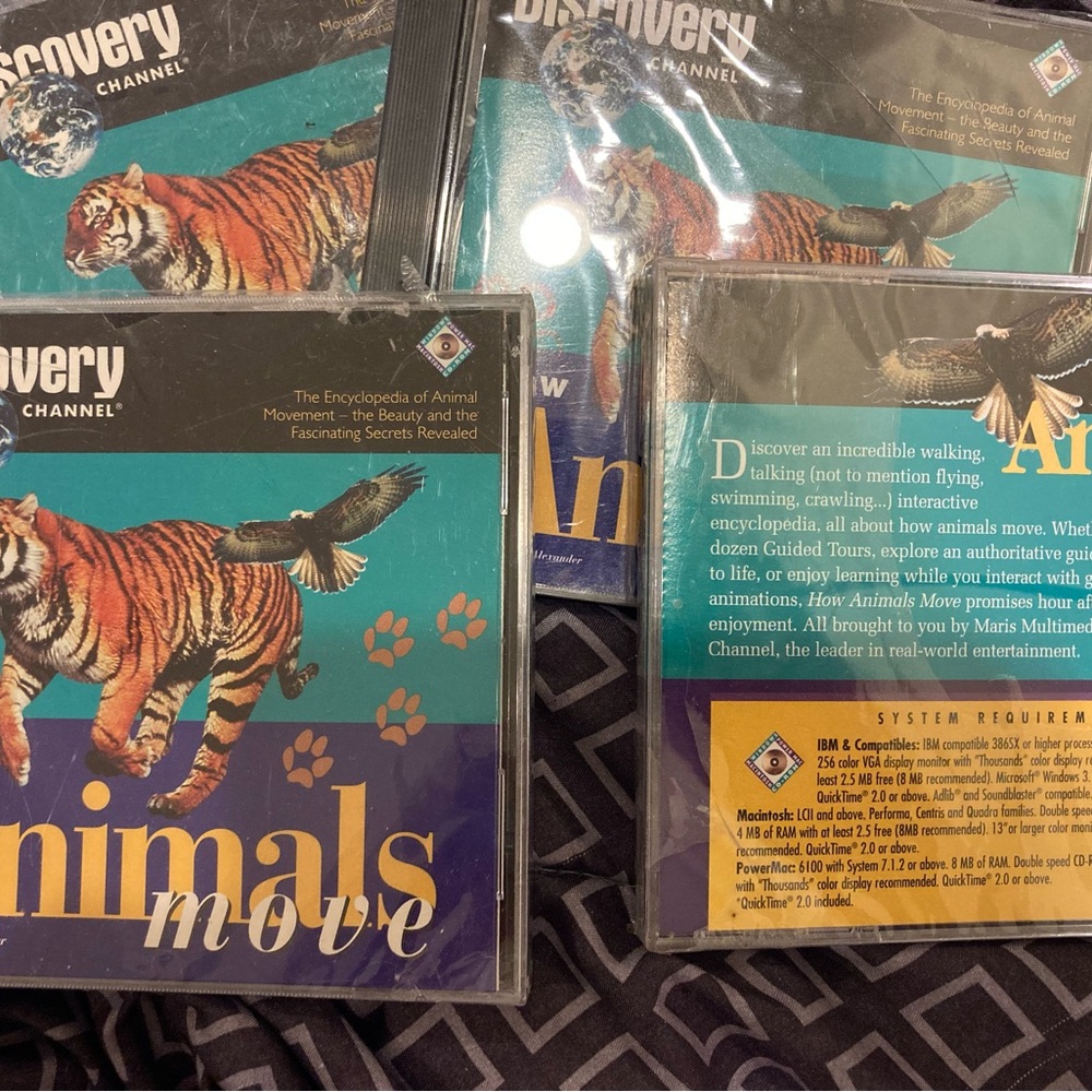 Animals Move PC Game - Black